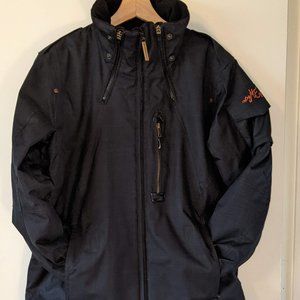 Obermeryer Insulated Weatherproof Ski Coat, Size 12